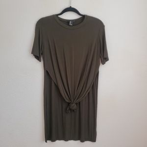 Forever 21 Green Tunic/Maxi Shirt